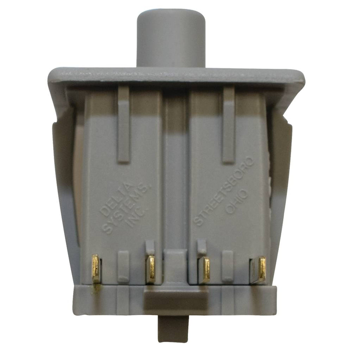 Stens seat switch packaging box, indicating genuine quality and OEM-ready replacement.