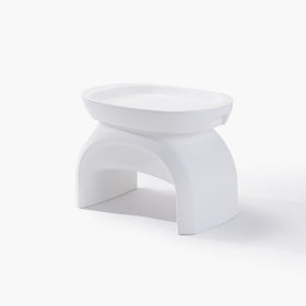 Step2 Vero side table with removable tray for poolside serving and indoor prep.