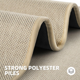 StepAura washable door mat 0.28-inch thick dries quickly and cleans easily