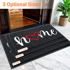 StepLively door mat dirt absorption close-up showing texture traps dust.