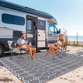 StepRite breathable, smooth surface rug keeps feet cool indoors or outdoors.