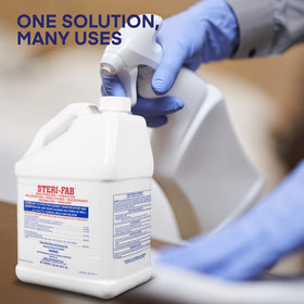 Steri-Fab commercial use application illustrates pest and odor control in facilities.