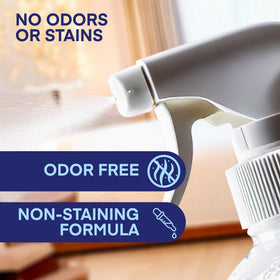 Steri-Fab disinfecting furniture demonstrates multi-surface use without fabric damage.