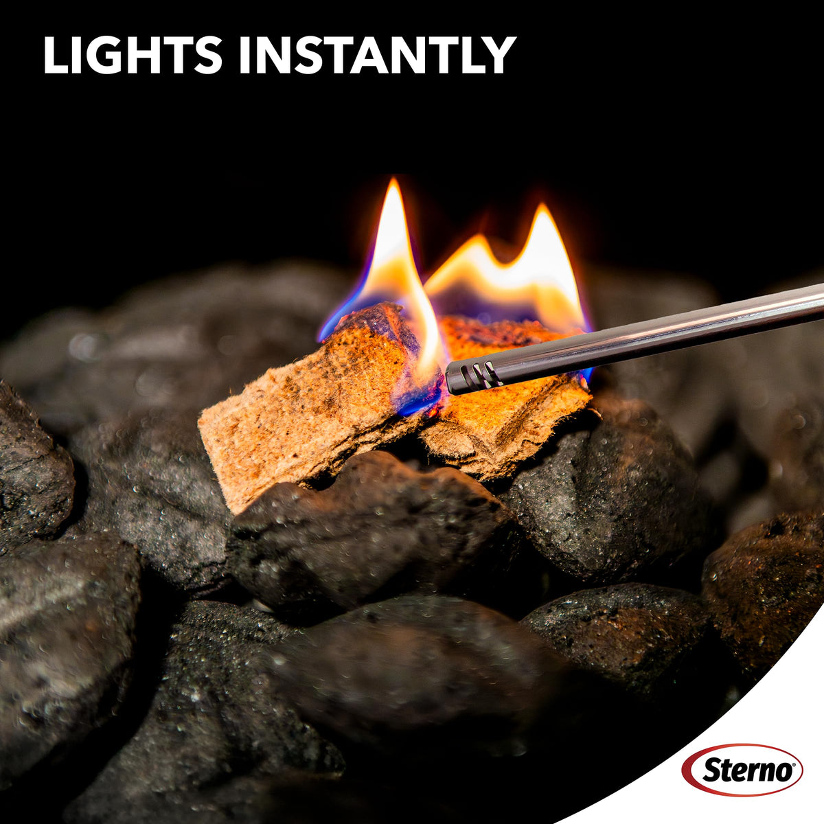 Sterno fire starter squares designed for fireplace and grill use with consistent results.