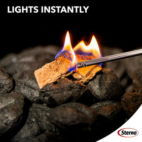 Sterno fire starter squares designed for fireplace and grill use with consistent results.