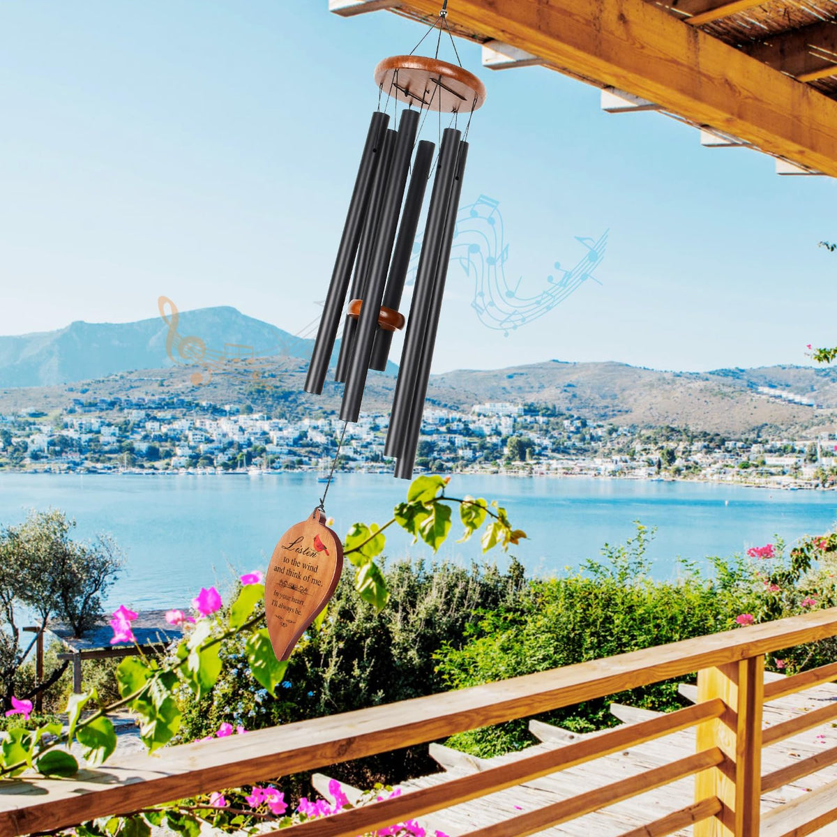 STF Sympathy Wind Chimes are a thoughtful memorial gift for loved ones
