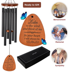 Easy to install STF wind chimes add lasting music to patios.