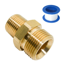 Sthangbig easy installation with PTFE tape aids leak prevention.
