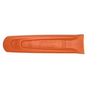 Stihl OEM bar scabbard side view, designed for 2 3/4-inch narrow bars