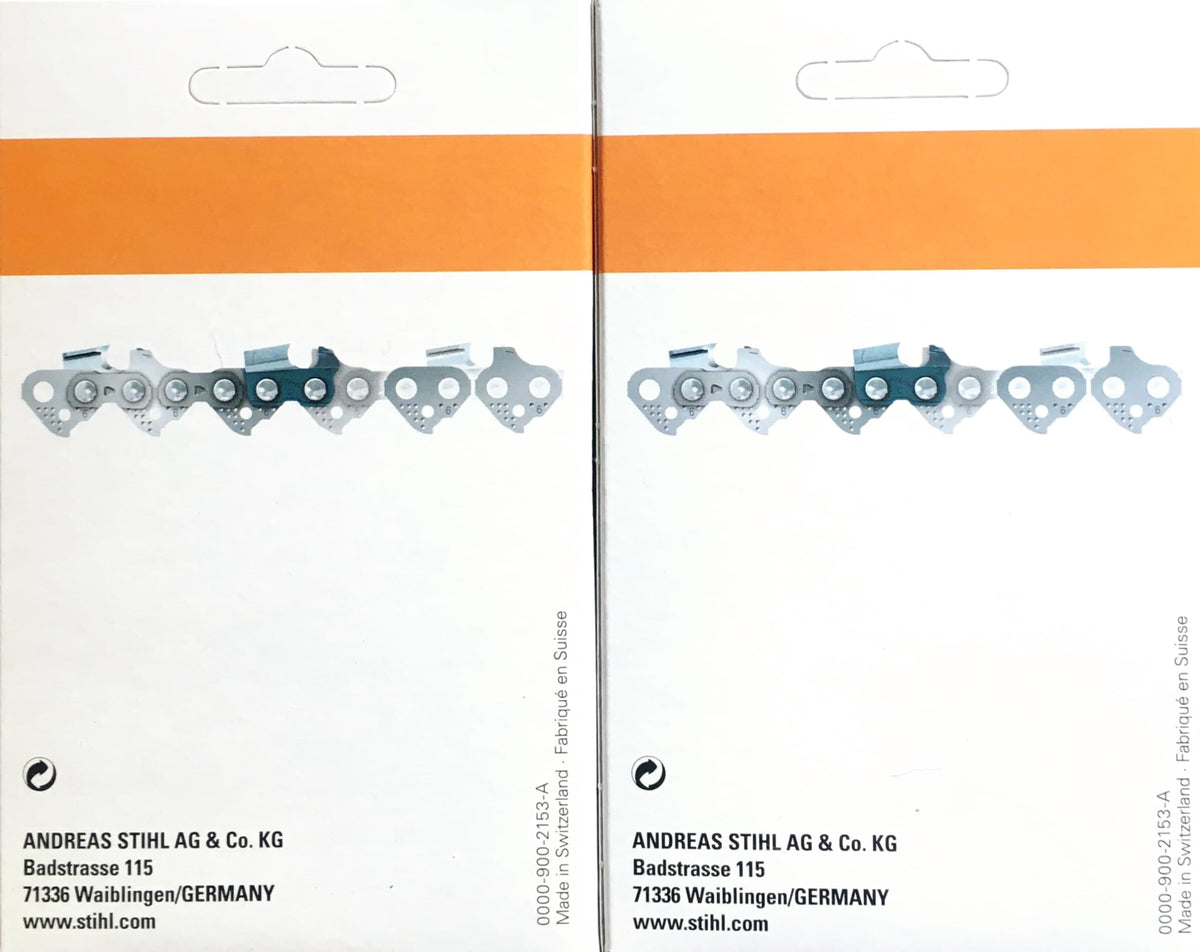 STIHL 26RM3-74 oilomatic chain in use shows reduced kickback risk during heavy cuts