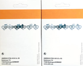 STIHL 26RM3-74 oilomatic chain in use shows reduced kickback risk during heavy cuts