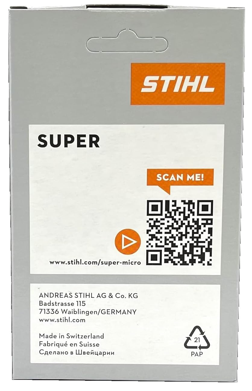 Genuine Stihl chain designed for reliable fit with compatible saws