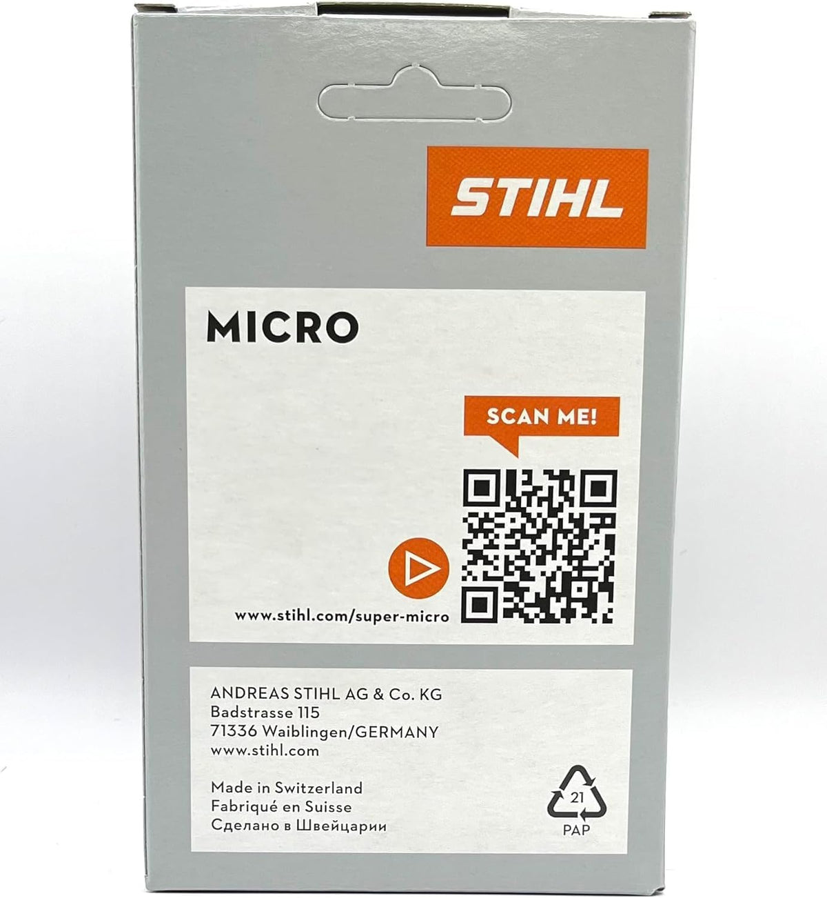 Stihl 3610 005 0055 chain dust and sawdust during use
