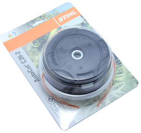 Stihl AutoCut C 26-2 trimmer head durability designed for frequent use.