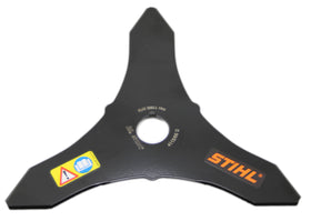 Stihl OEM steel blade shown for reliable performance on compatible STIHL models.