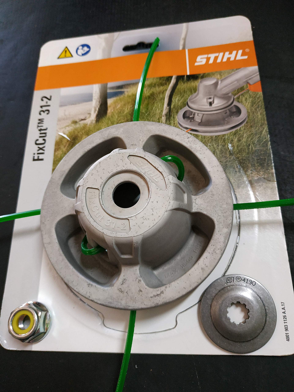 Stihl FixCut 31-2 head for FS trimmers enables quick string changes and efficient line feeding