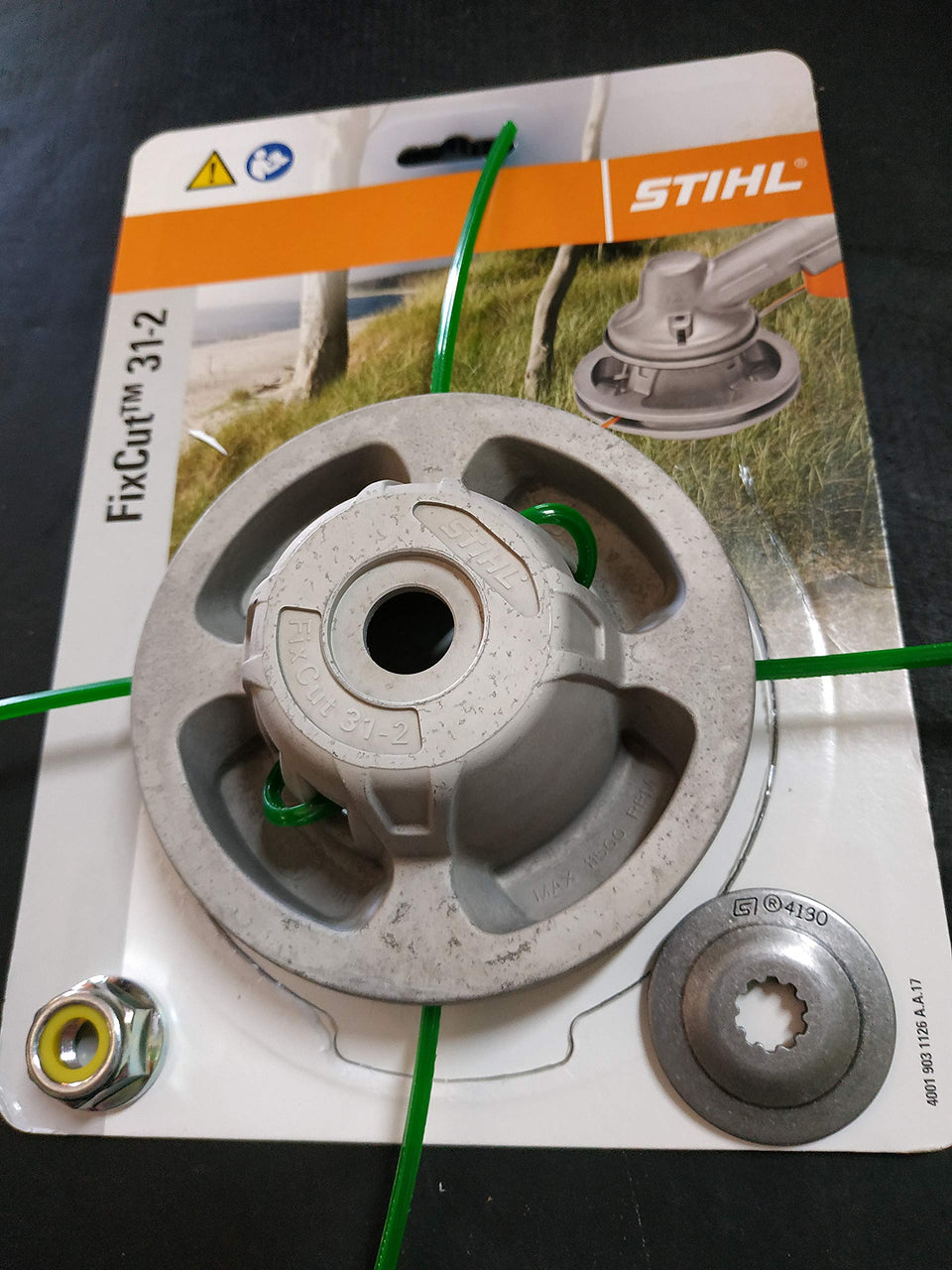 Stihl FixCut 31-2 head for FS trimmers enables quick string changes and efficient line feeding