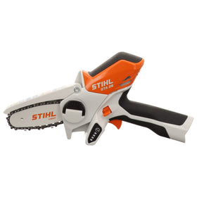 Stihl GTA 26 orange body highlights ergonomic, visible design.