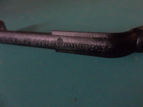 Stihl piston stop tool in action enabling safe flywheel removal