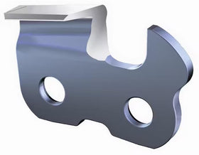 On a 20-inch bar during wood cutting, smooth feed and consistent action.