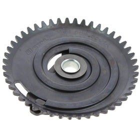 Stihl replacement washer installed on compatible chainsaw for secure maintenance