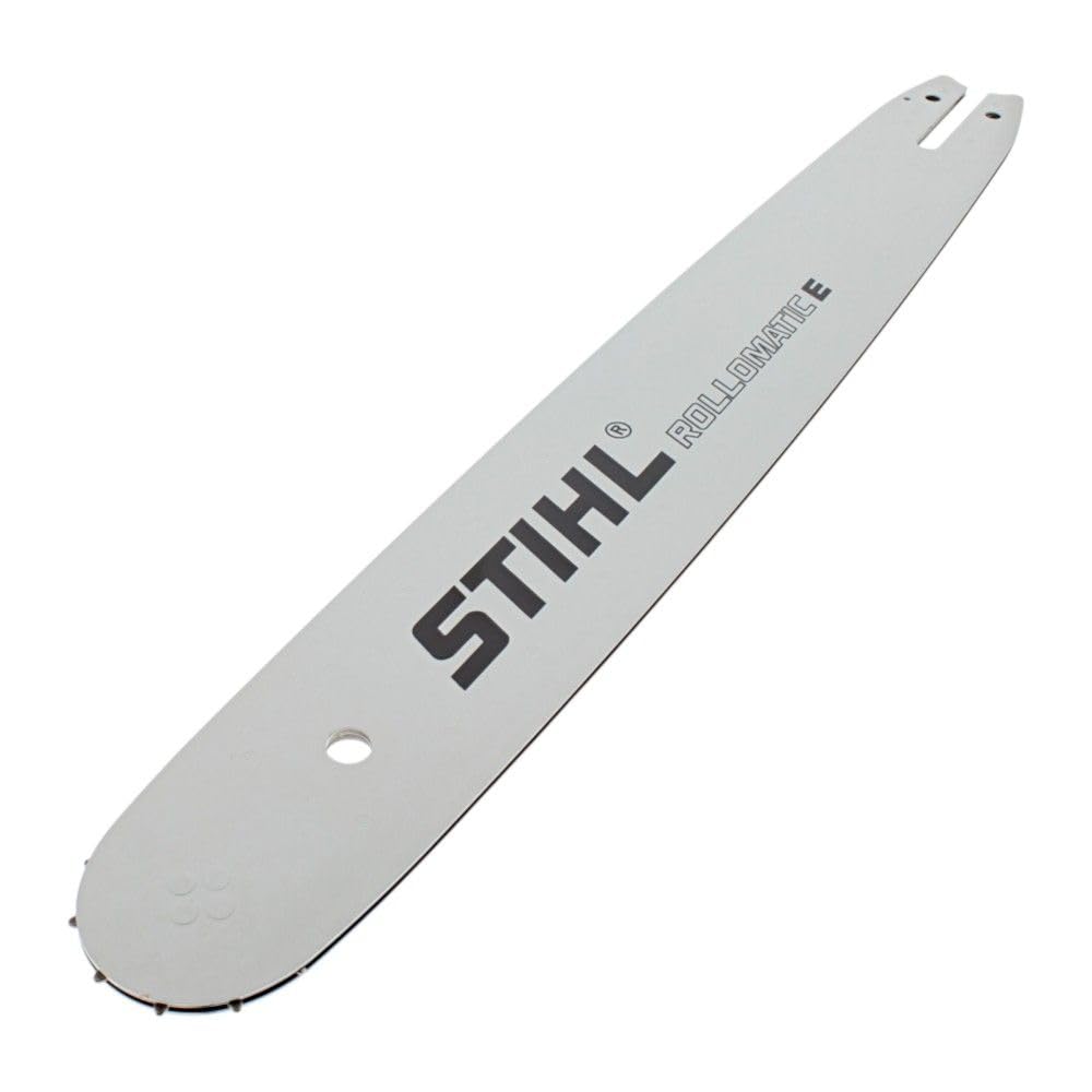 STIHL Rollomatic E Bar 18-Inch closeup star sprocket shows durable, precise cuts.