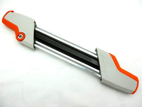 Stihl safe grip design closeup for confident tool handling