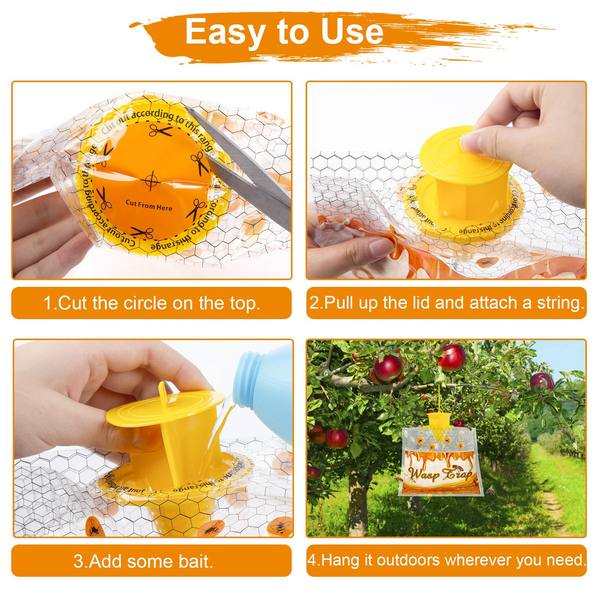 Stingmon carpenter bee trap outdoor pack designed for garden spaces.