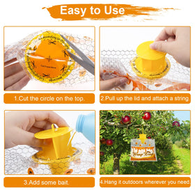 Stingmon carpenter bee trap outdoor pack designed for garden spaces.