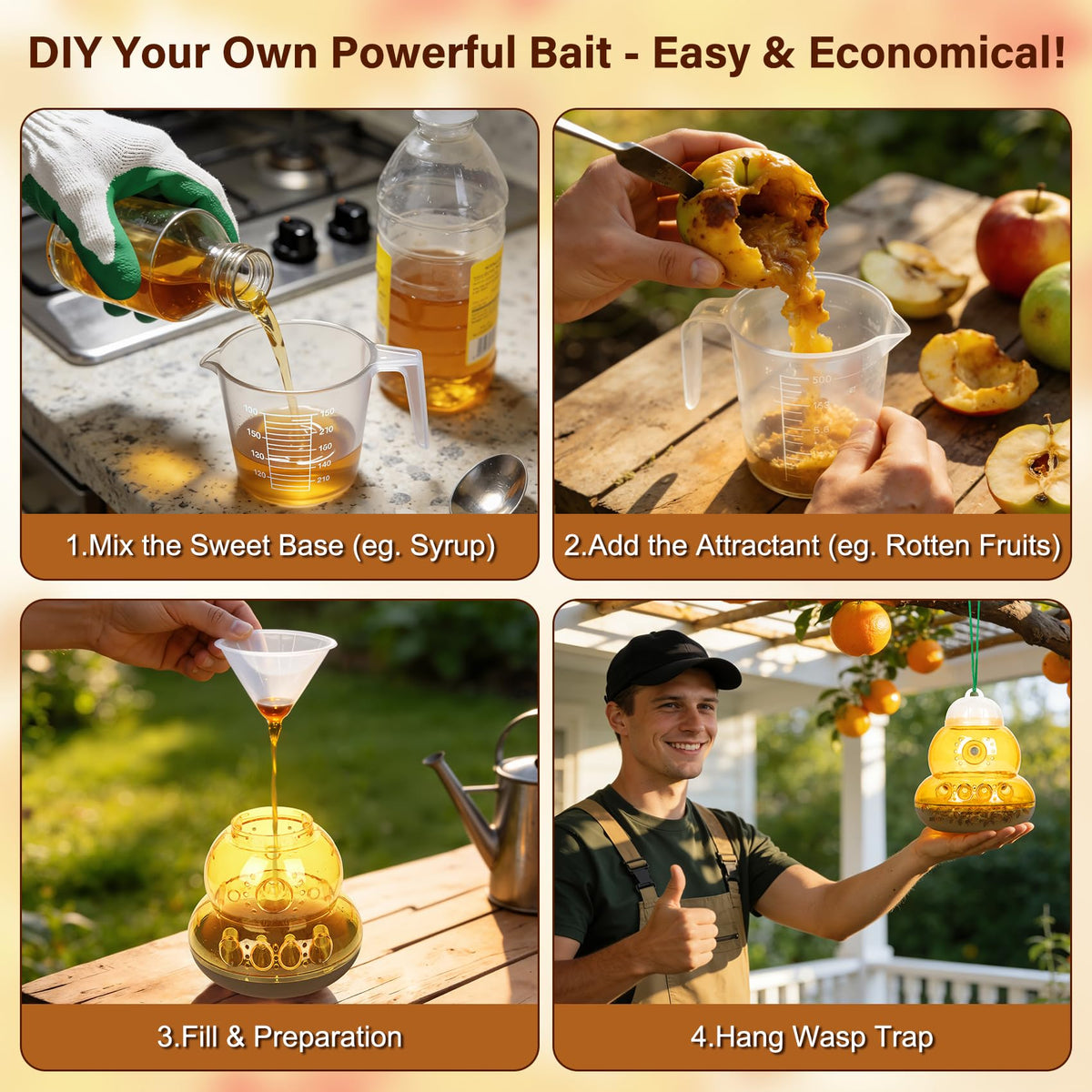Stingmon color options orange yellow traps for versatile outdoor use