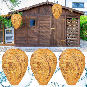 Stingmon fake wasp nest decoy hanging deters wasps from porch areas