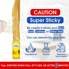 Stingmon fruit fly and gnat trap helps reduce activity in kitchens and pantries.