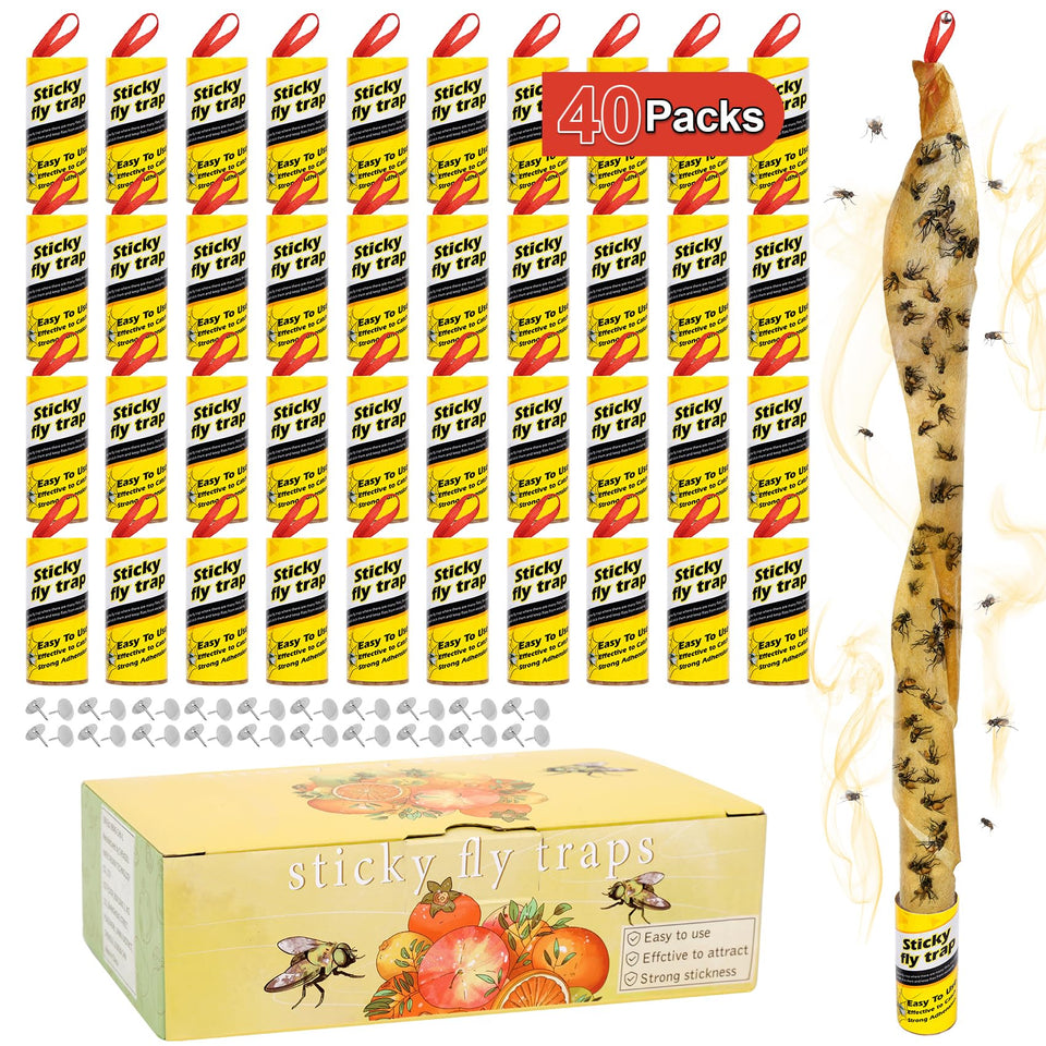 Stingmon fruit fly traps indoor glue panel captures pests in kitchen spaces.