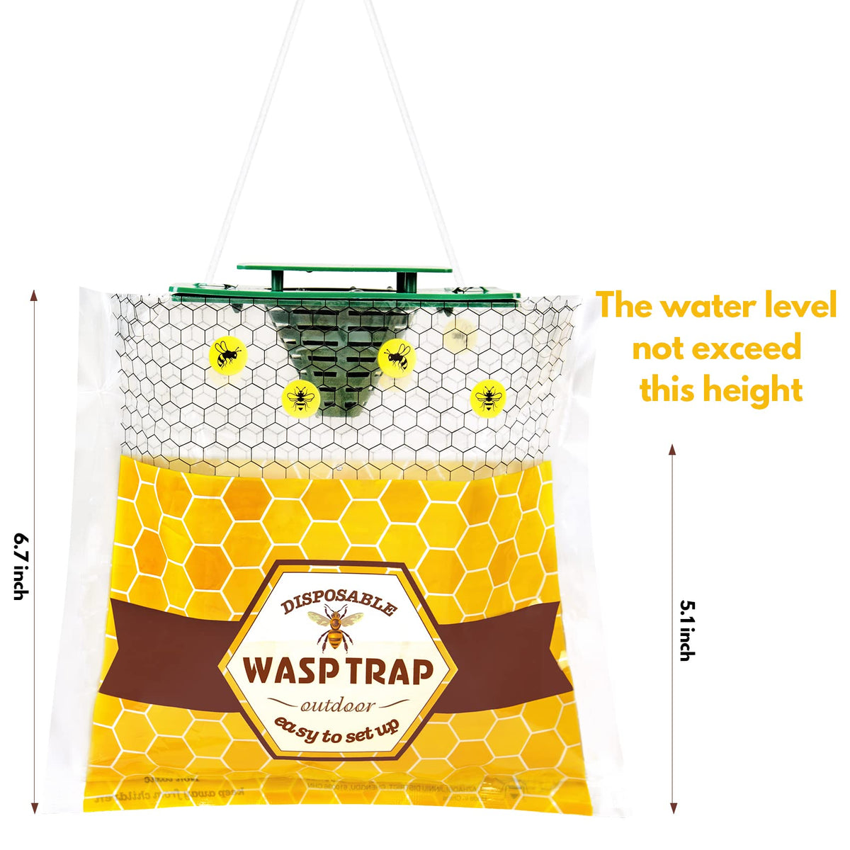 Stingmon outdoor hanging traps in action deliver yard pest control.
