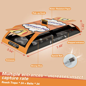 Stingmon Trap adhesive closeup shows strong, durable glue for secure adhesion