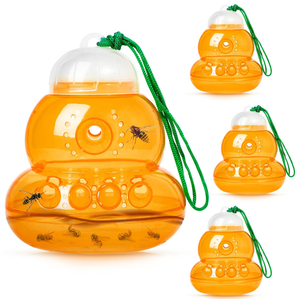 Stingmon wasp traps outdoor hanging for long-lasting garden pest control