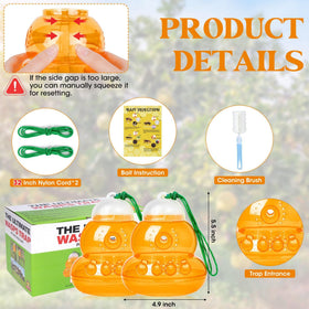 Stingmon durable weatherproof traps endure rain and wind