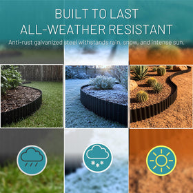 STIRLINGEAR tool-free installation lets you edge without trenching