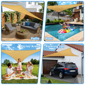StorageTastic shade sail suits pergolas, decks, and gardens for versatile outdoor shade.