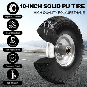 Storystore universal dolly wheel fit for hand trucks and wheelbarrows.