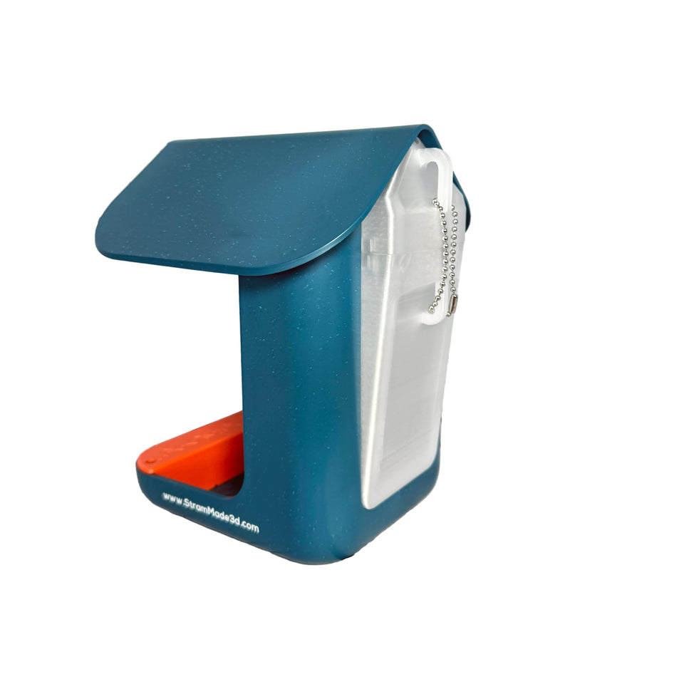 StramMade back panel for Bird Buddy, transparent and weather-resistant exterior upgrade.