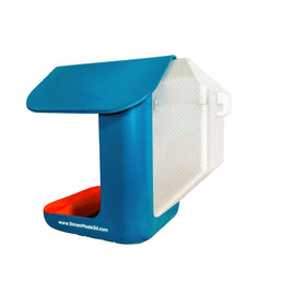 StramMade Hopper Extender on Bird Buddy increases seed capacity for longer bird-watching sessions.