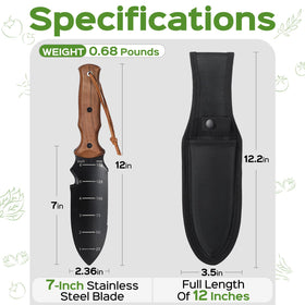 STRFOG Hori Hori knife rust-resistant blade ready for outdoor use