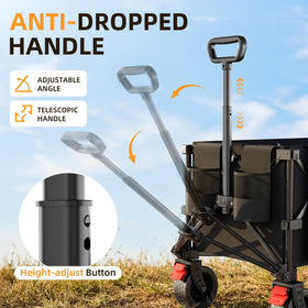 Strolking anti-rust frame withstands rain, sun, and beach moisture for longevity.