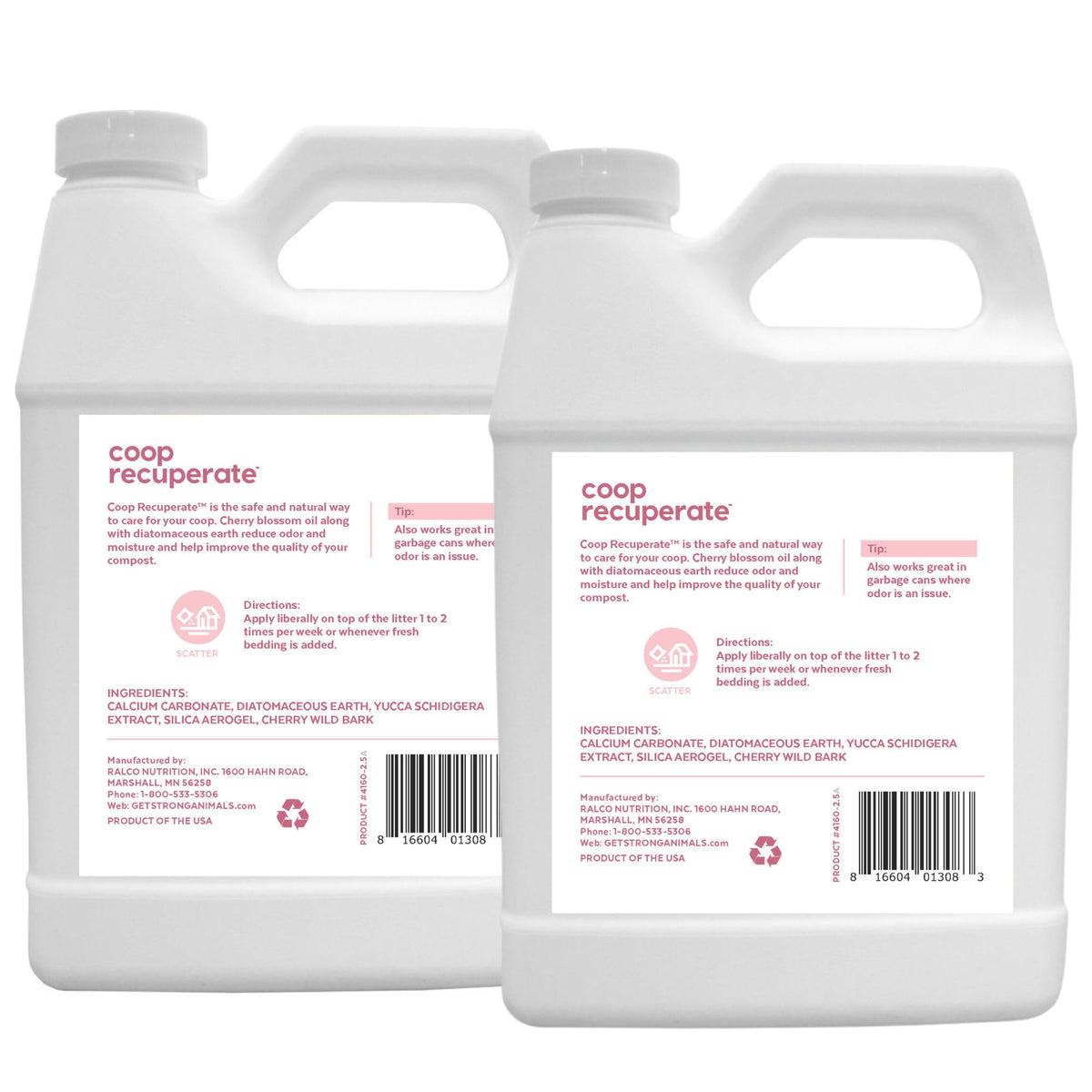 Strong Animals Coop Recuperate Cherry Blossom packaging shows a 2-pack for easy spring refresh