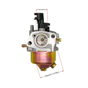 Close-up of Strongthium carburetor bore 68–70mm for GX engines