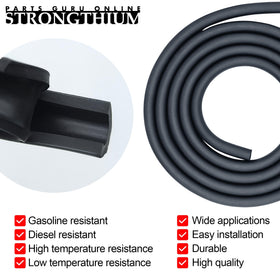 Strongthium nylon fuel filters, two pieces protect against debris in fuel lines.