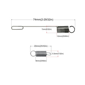 Strongthium governor spring 2x set supports smooth throttle response on compatible mowers
