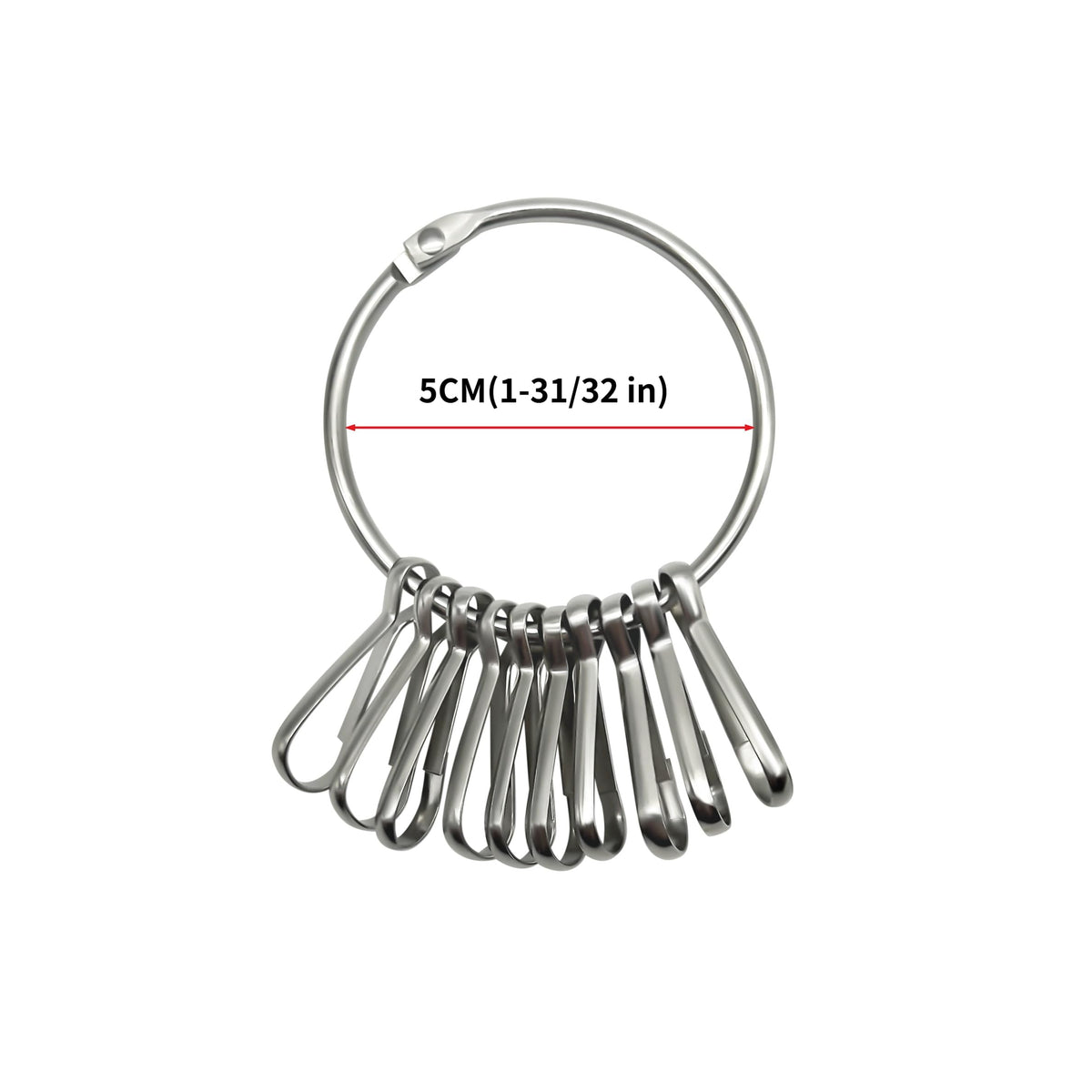 Strongthium ignition-key set on a heavy-duty ring for durability.