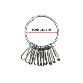 Strongthium ignition-key set on a heavy-duty ring for durability.